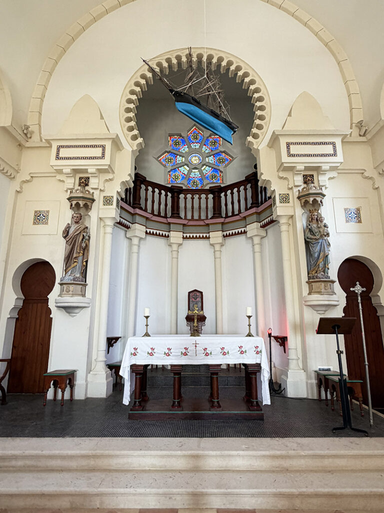 Intérieur de la chapelle