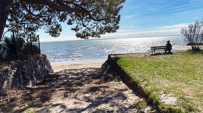 plage du bassin