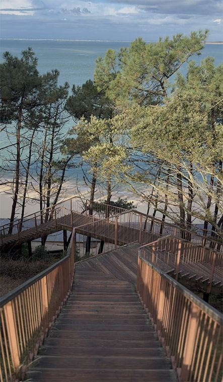 escalier-arcachon