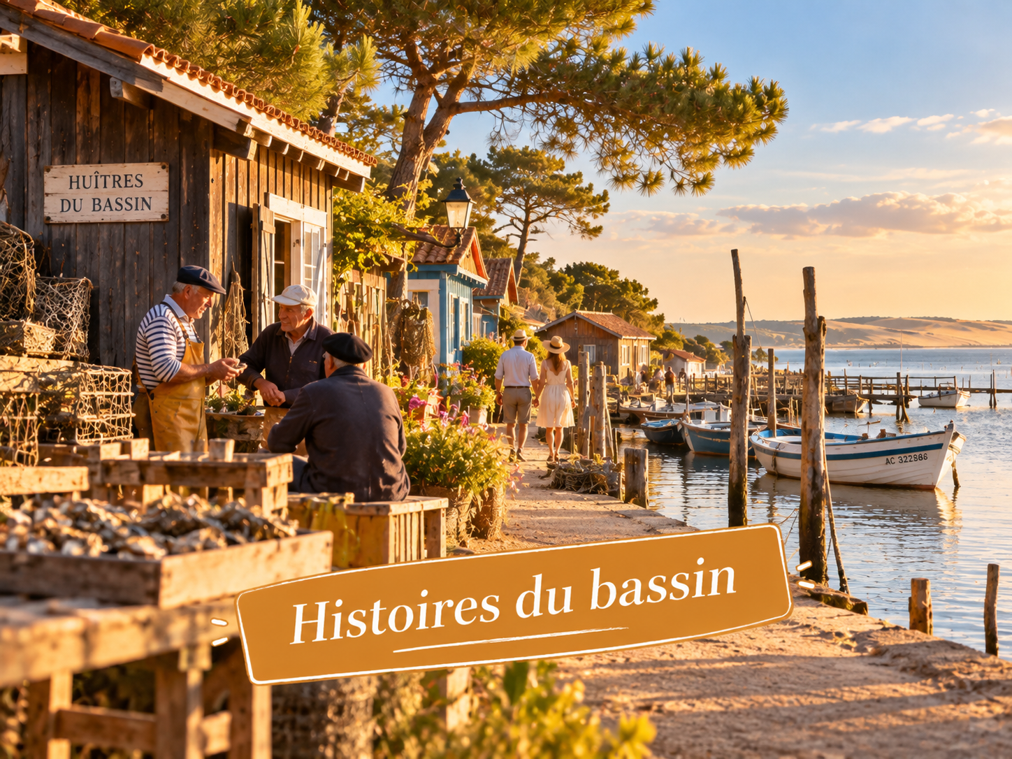 Histoires et patrimoine du Bassin d’Arcachon, ports ostréicoles et mémoire locale.